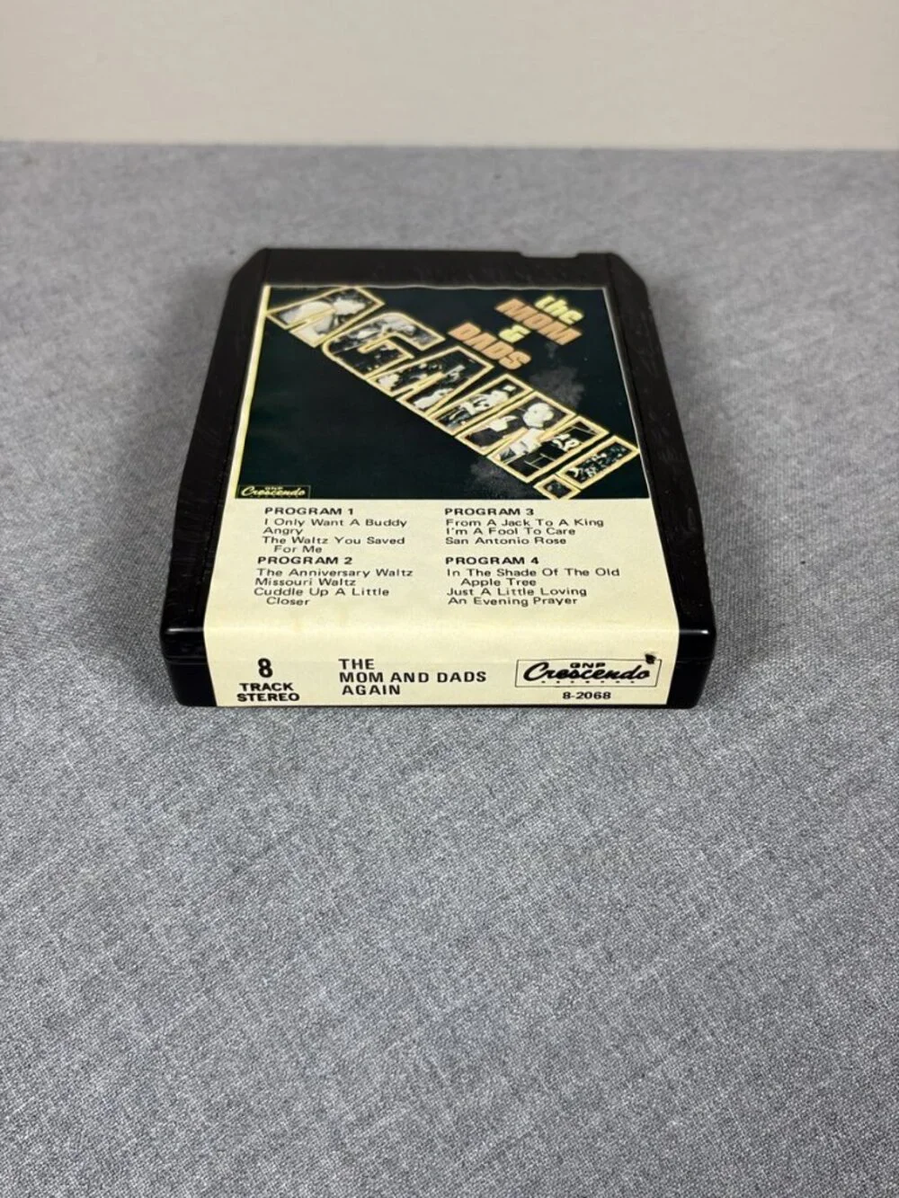 The Mamas and the Papas Again 8-Track Tape GNP Crescendo 8-2068 Stereo